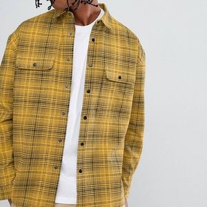 Asos plaid shacket
